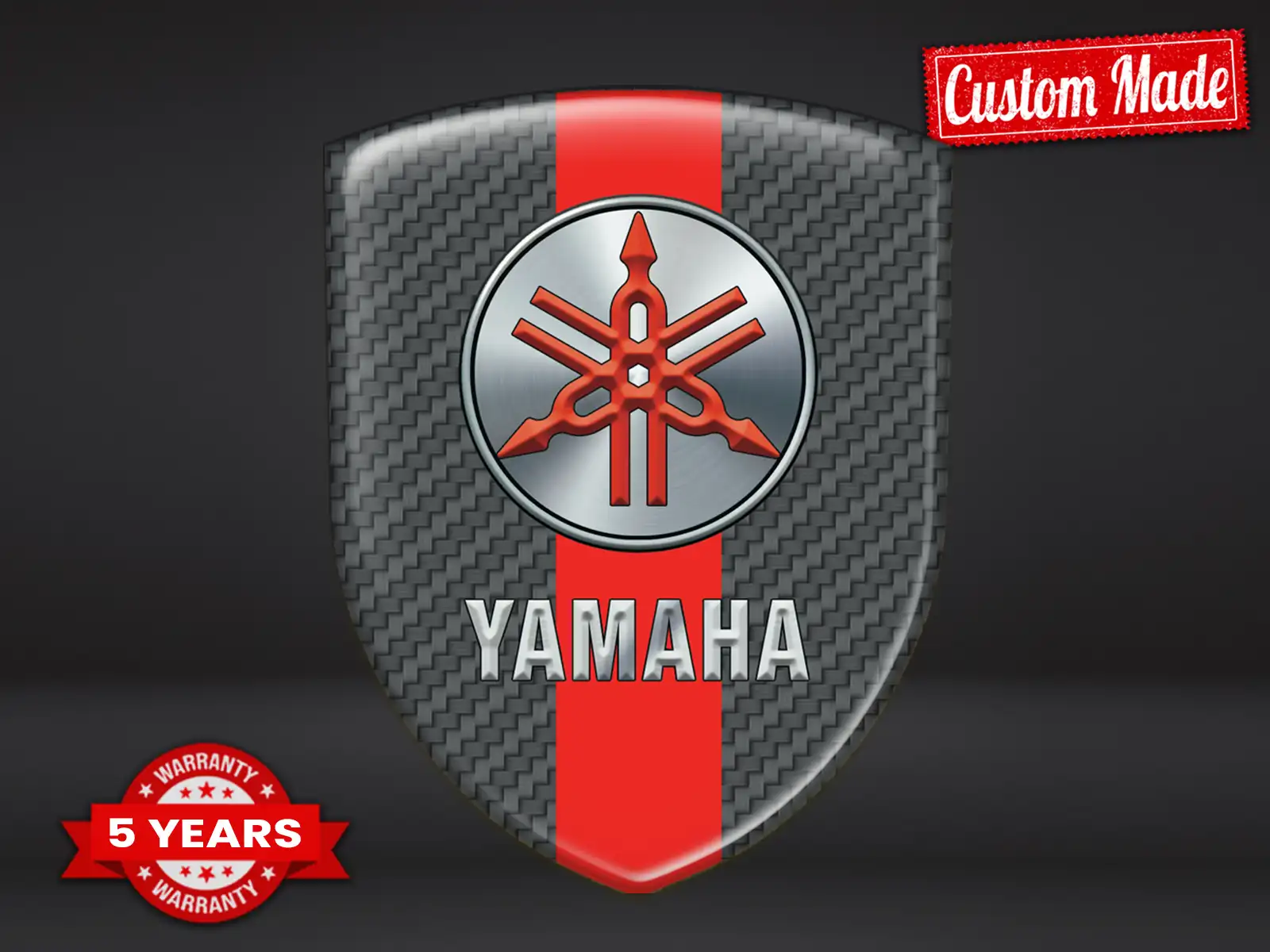 Yamaha Stoßsticker Druck Modern Pro Max Robust